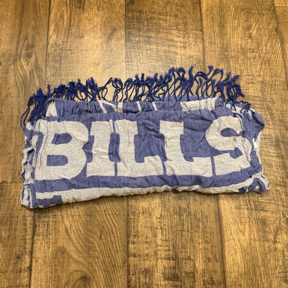 Blue and Gray Bills Scarf
